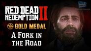 RDR2 PC - Mission 63 - A Fork in the Road Replay & Gold Medal