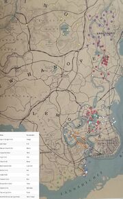 Posizioni di orchidee RDR2
