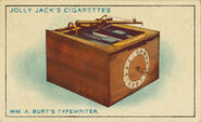 Amazing Inventions Card Typewriter