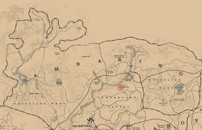 Mapa de Red Dead Redemption 2, Red Dead Wiki