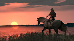 John marston sunset