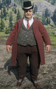 An obese man from Saint Denis