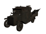 3D model of an armored Darracq 'Perfecta'