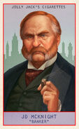 Prominent Americans Card J. D. McKnight