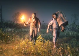 Night Folk carying a corpse