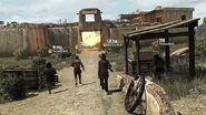 Fort Mercer en el Multijugador de Red Dead Redemption.