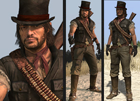 Traje de asesino letal, Red Dead Wiki