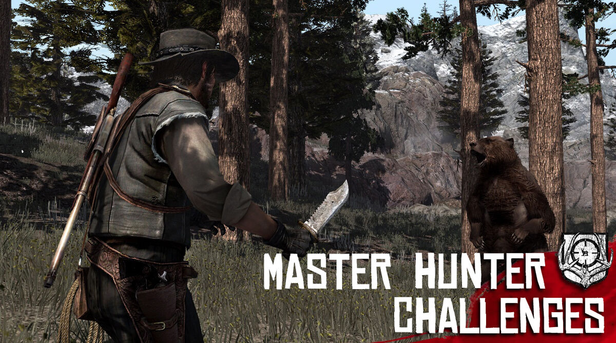 Master Hunter Challenges, Red Dead Wiki