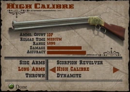 High Calibre Rifle