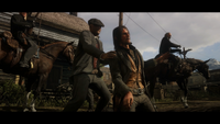 John Marston as he appears in the third trailer