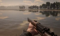 A first-person view of the Bolt Action Rifle