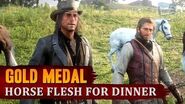 Red Dead Redemption 2 - Mission 37 - Horse Flesh for Dinner Gold Medal