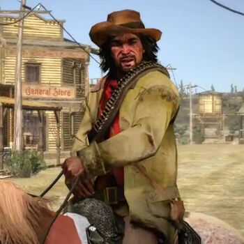 Rdr outlaw on horse