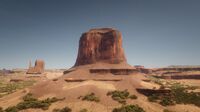 Mesa de la Luna seen from the west