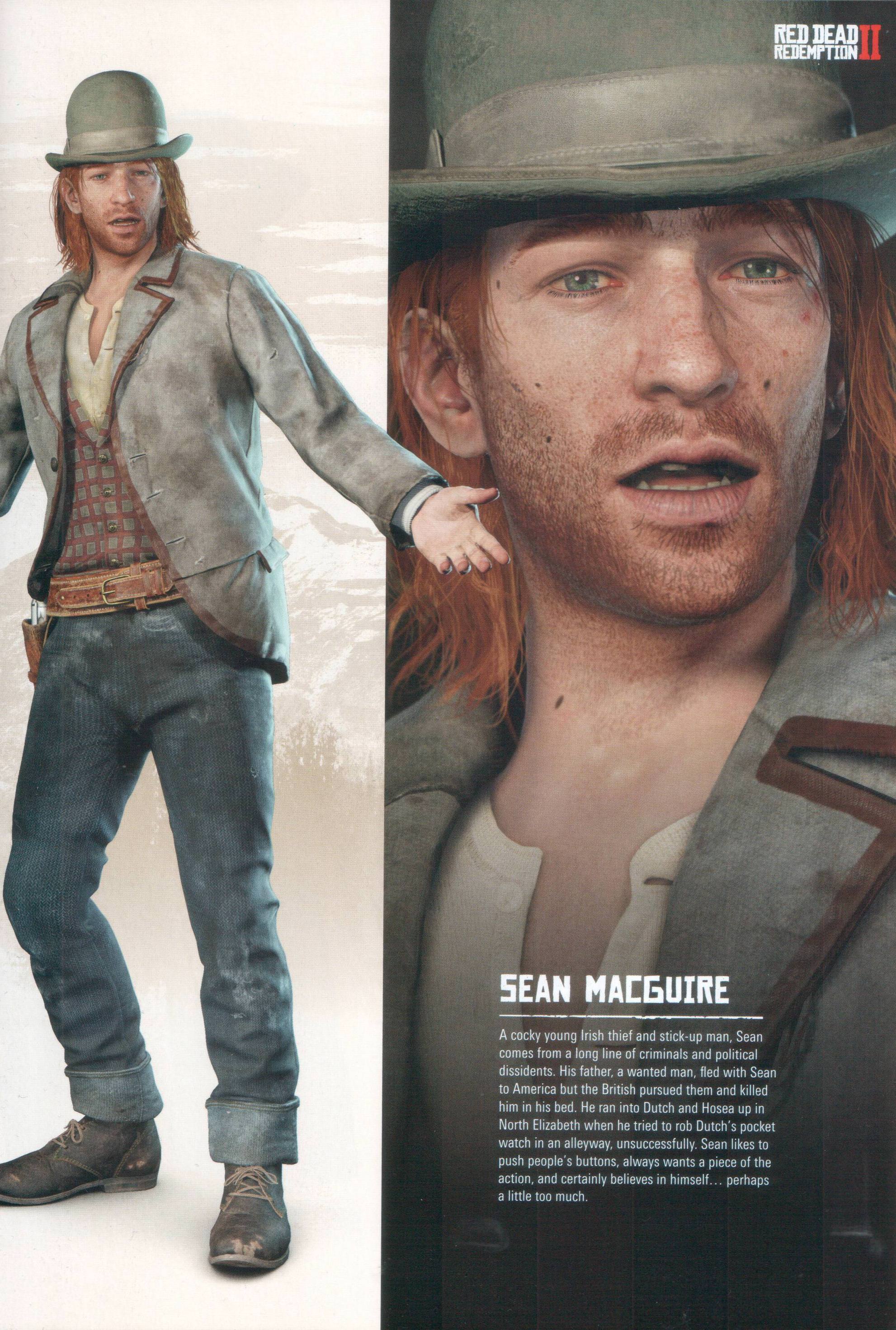 Sean MacGuire, Wiki Red Dead