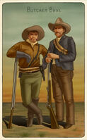 The Springfield Rifle in the cigarette card for the Butcher Brothers