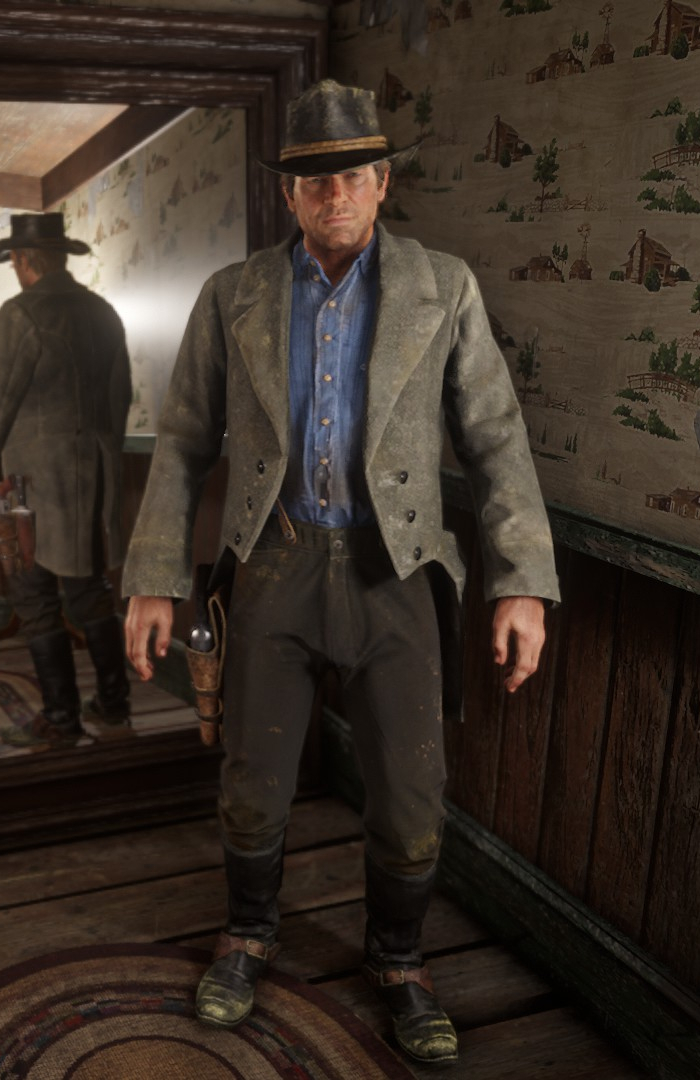 Arthur Morgan Red Dead Redemption Coat - New American Jackets