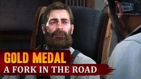Red Dead Redemption 2 - Mission 65 - A Fork in the Road Gold Medal