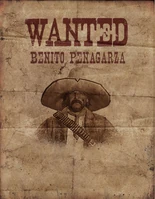 Benito Penagarza's bounty poster