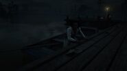 Thomas waiting for the gang to return to his boat in the mission "Revenge is a Dish Best Eaten"