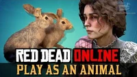 Red Dead Online - Play as a Rabbit -Harrietum Officinalis-
