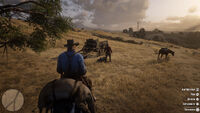 Arthur at gunpoint by a stranger