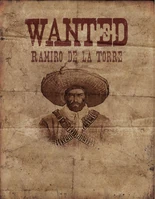 Ramiro de la Torre's bounty poster
