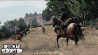 Other members of a Bounty Target's gang will try to stop Marston from collecting.