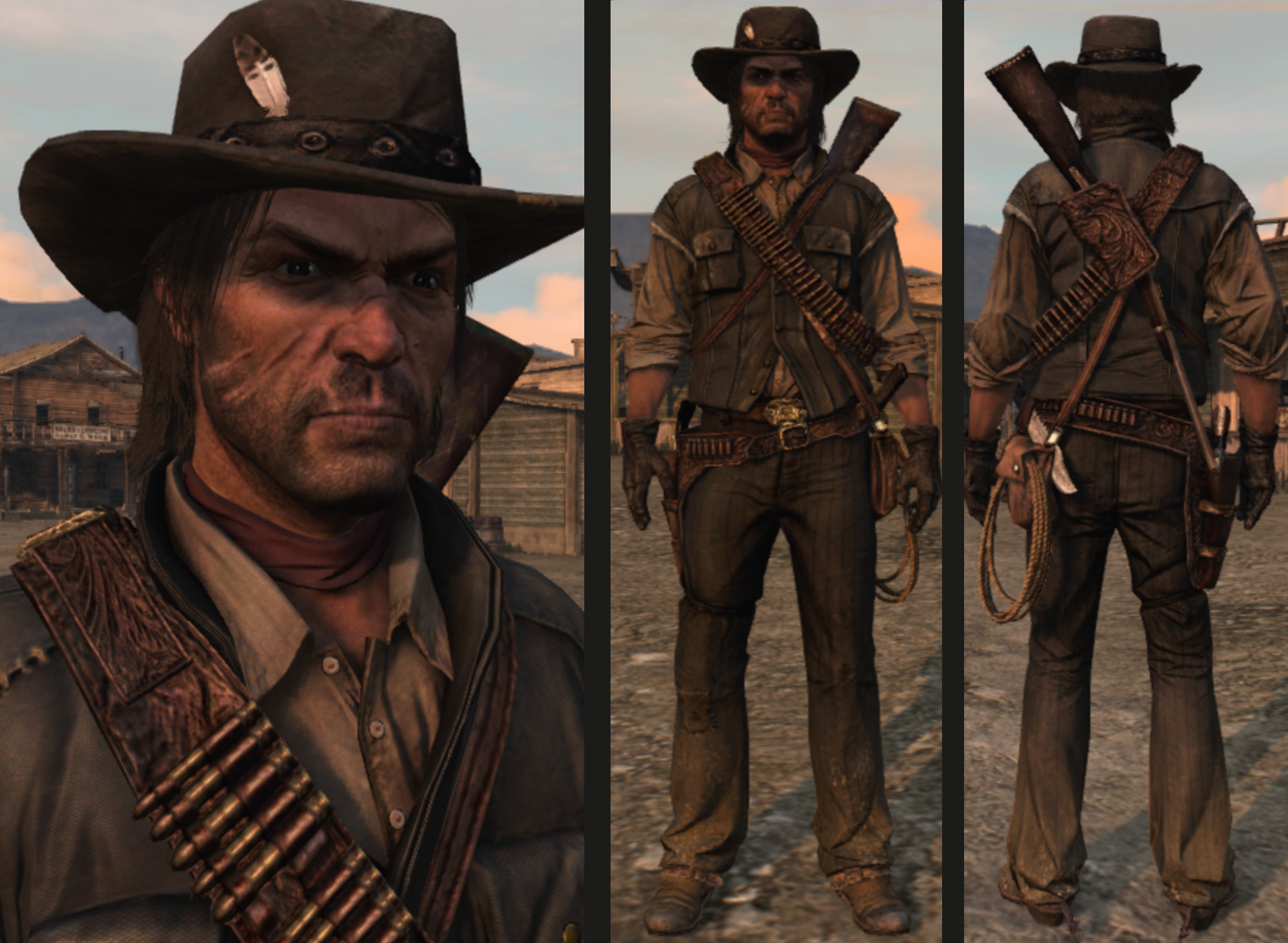 Arriba 30+ imagen john marston outfit