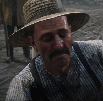 Red Dead Redemption 2-Arthur a la tuberculose 