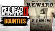 Red Dead Redemption 2 All Bounties -RDR2 Bounty Hunter-