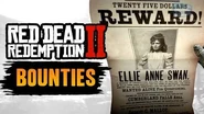 Red Dead Redemption 2 All Bounties -RDR2 Bounty Hunter-
