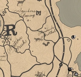 Roadside Brothel map RDR2
