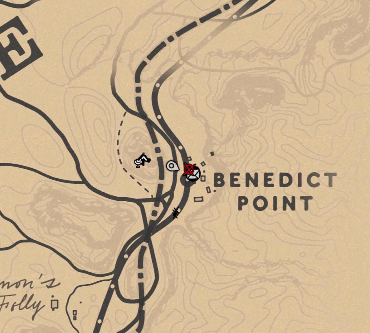 Benedict Point Location 1 (Ubicación 1)