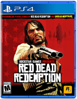 Red Dead Redemption PS4 cover.