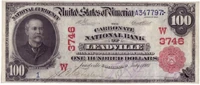 A $100 bill featuring John J. Knox