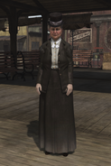 Full character model of Mrs. Bush.