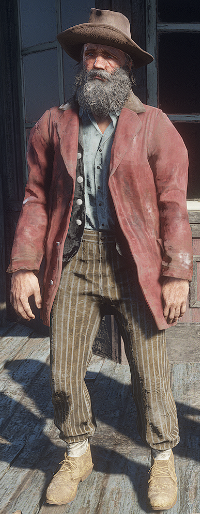 Red Dead Redemption 2 Roger Clark Coat