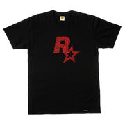 RDR2 Outlaw Essentials Black Rockstar Tee