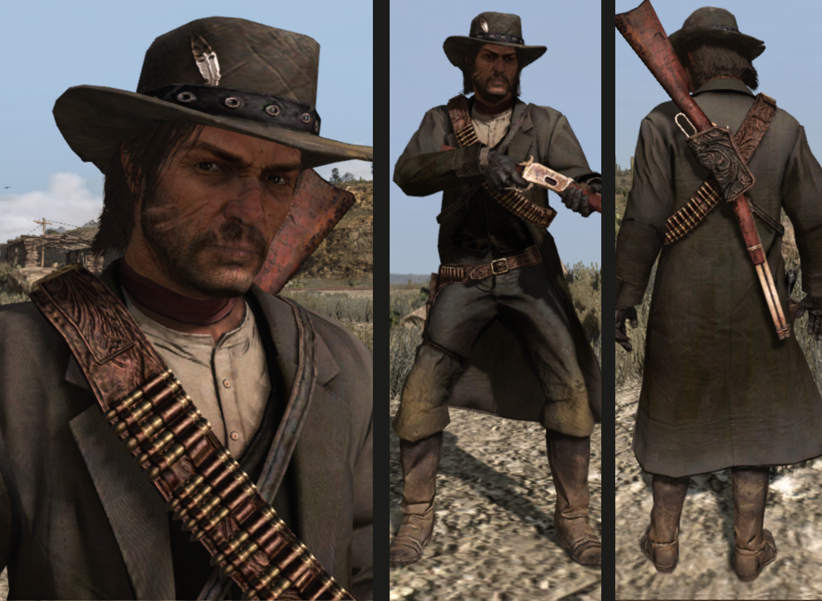 Arriba 47+ imagen john marston legend of the west outfit