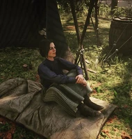 RDR2 Abigail at rest