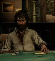 Scot playing poker