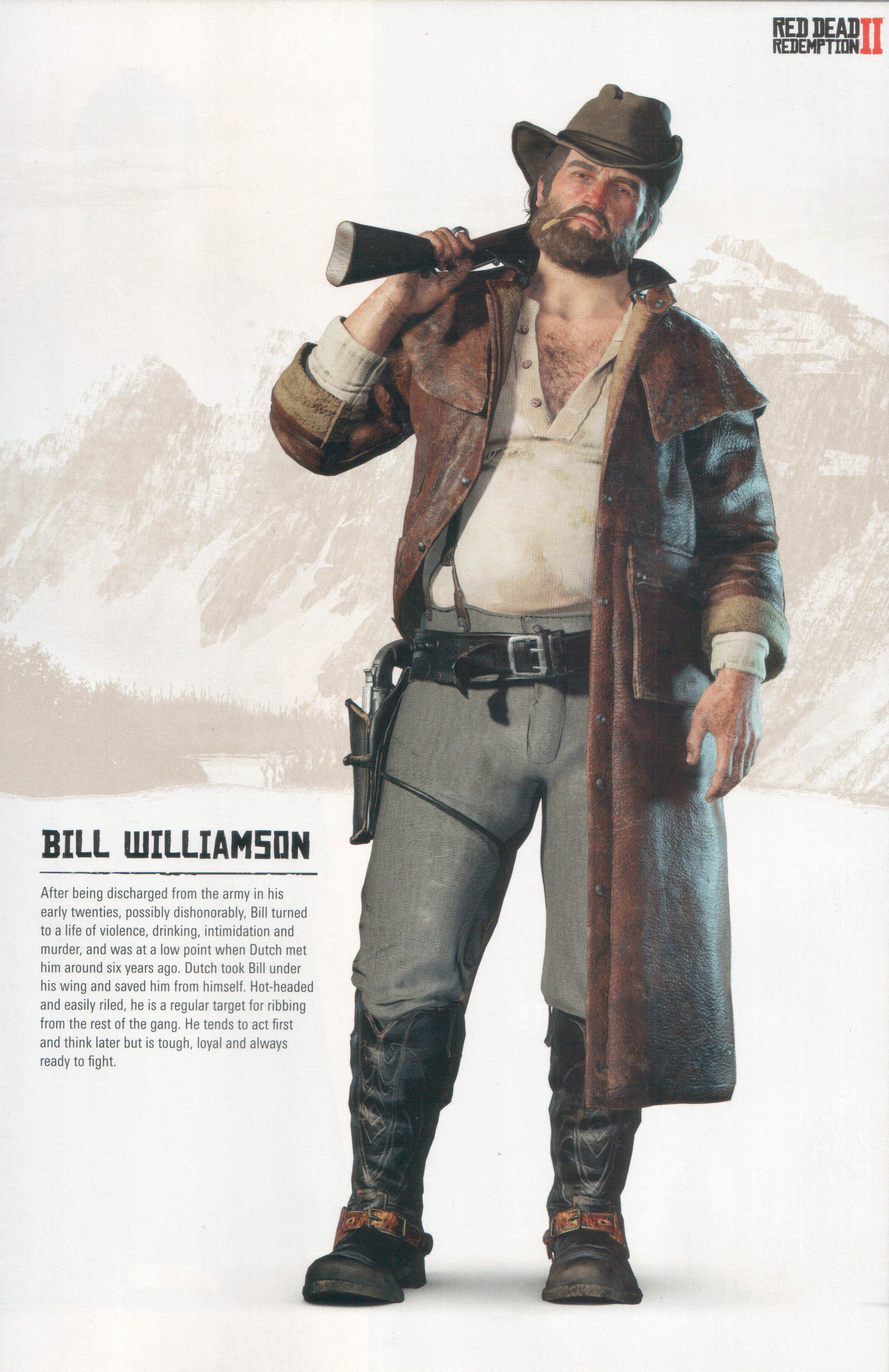 Spytte ud mytologi parti Bill Williamson | Red Dead Wiki | Fandom