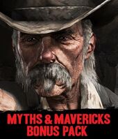 Ricketts on a promotional art for Myths and Mavericks.