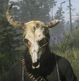 Pagan Skull Mask RDR2