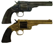 Unused Top Break Revolver and Gold Variation