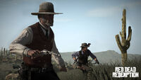 The Marshal with John Marston.