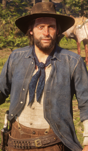 RDR2 Kieran portrait PC