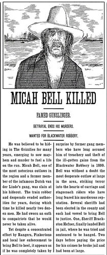 Micah Bell, Wiki Red Dead