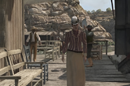 Lillie Killbane at Benedict Point in "The Women" trailer.